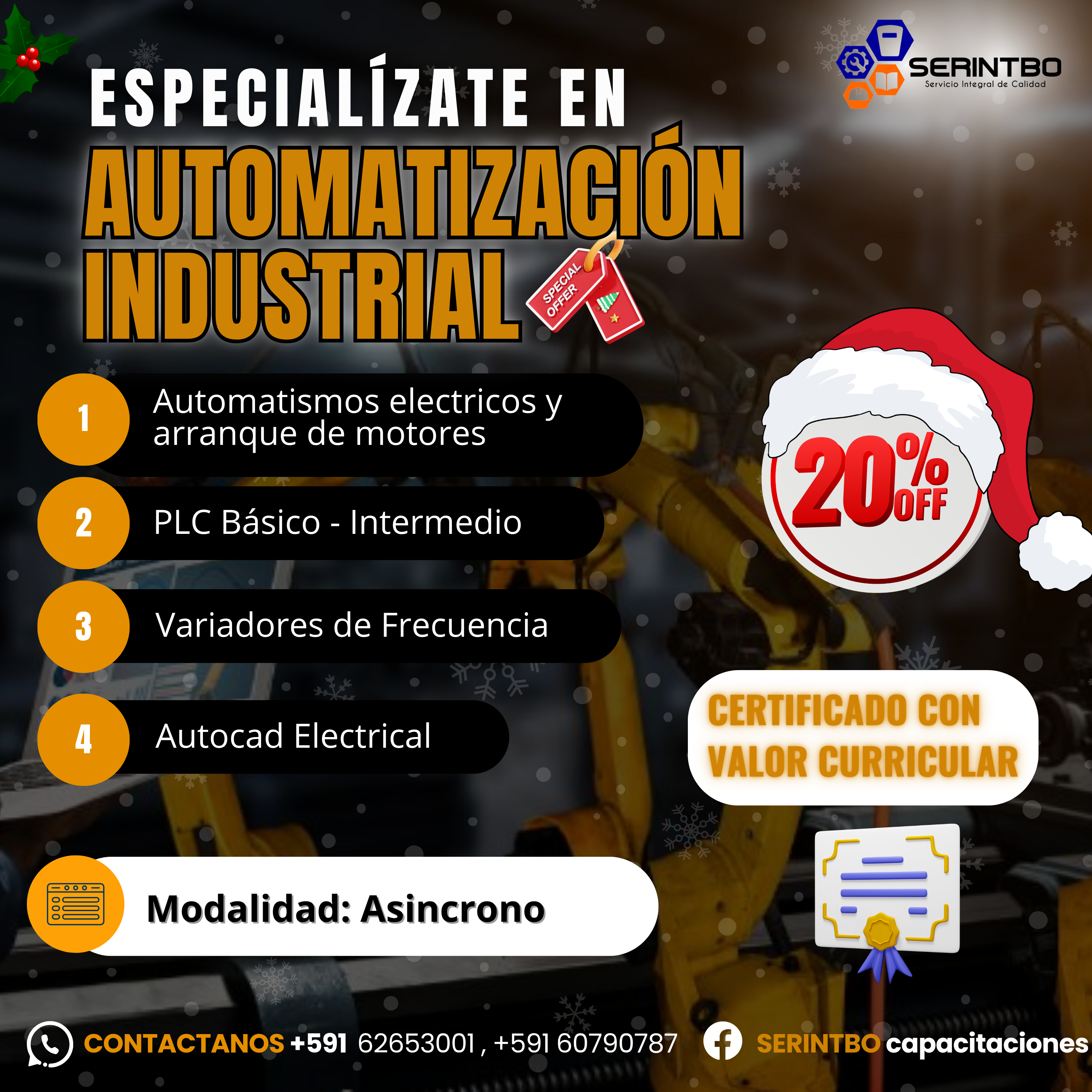 ESPECIALIZACIÓN EN AUTOMATIZACIÓN INDUSTRIAL V4-2024