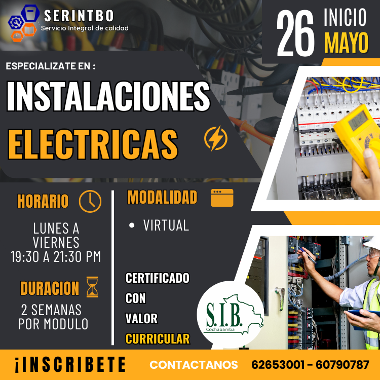 V5 ESPECIALIDAD EN INSTALACIONES ELECTRCIAS